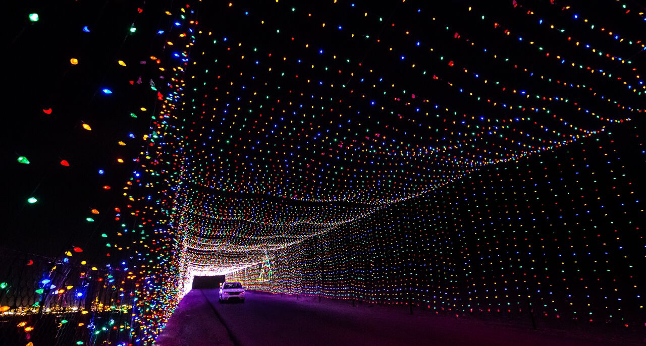 Las vegas motor speedway lights 2