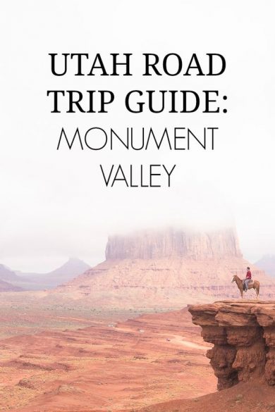 utah road trip guide: monument valley